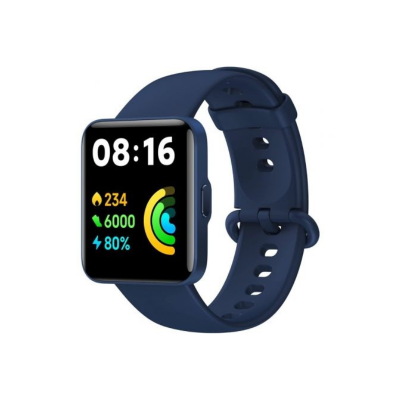 Smartwatch Xiaomi Redmi Watch 2 Lite Notificações Frequência Cardíaca  GPS Azul