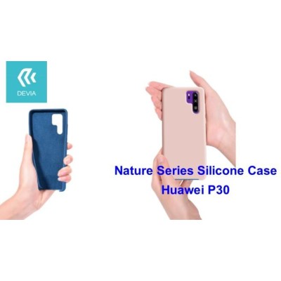 Nature Series Silicone Case for Huawei P30 Rose