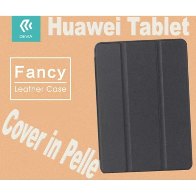 Fancy Leather Case Tablet Huawei T1-A21W Black