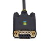 StarTech.com 1P10FFCN-USB-SERIAL cabo de série Preto 3 m USB Type-A DB-9