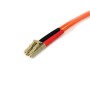 StarTech.com 50FIBLCLC10 Cabo InfiniBand Fibra Ótica 10 m LC Laranja