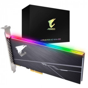 Disco SSD Gigabyte AORUS RGB AIC 512GB NVMe 1.3 PCIe 3.0x4