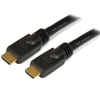 StarTech.com Cabo HDMI de alta velocidade M M - 4K @ 30Hz - nenhum amplificador de sinal necessário - 15 m