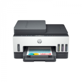 Impressora Multifunções Jacto de Tinta Recarregável HP Smart Tank 7305 WiFi Duplex Branco