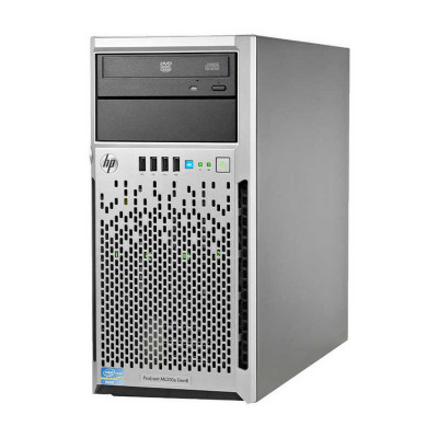 Servidor Tower HP ML310e G8 V2 Xeon Quad-Core E3-1246 V3 8Gb 250Gb HDD Raid HP 2xFontes