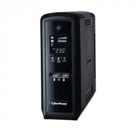 UPS CYBERPOWER 1300vA/780W, ACTIVE PFC, C/LCD,RJ45, 6 (3+3) OUT