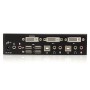 StarTech.com Interruptor KVM USB DVI 3 Portas com Áudio e Hub USB 2.0