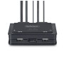 StarTech.com C2-D46-UAC-CBL-KVM chaveador KVM Preto