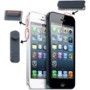 3 in 1 botao de volume Mute para iPhone 5 Preto