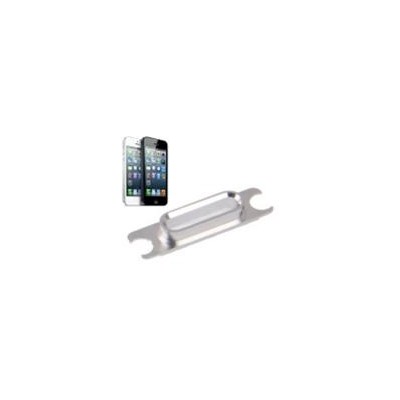 Conector quadro inferior  para Iphone5 Prata
