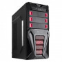 Caixa Atx Gaming 2Hix Chief - Black/Red S/Fonte