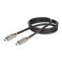 StarTech.com CC1M-40G-USB-CABLE cabo USB USB4 Gen 2x2 1 m USB C