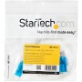 StarTech.com ICUSB232SM3 adaptador para cabos DB-9 USB 2.0 A Azul, Transparente