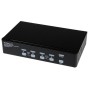 StarTech.com SV431DVIUAHR chaveador KVM Preto