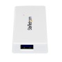 StarTech.com Mini-concentrador USB SuperSpeed 3.0 de 4 Portas portátil – Branco