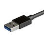 StarTech.com HB30A4AIB hub de interface USB 3.2 Gen 1 (3.1 Gen 1) Type-A 5000 Mbit s Preto