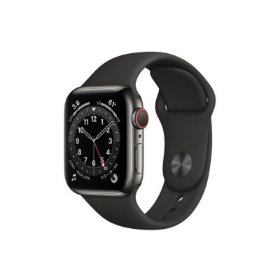 Apple Watch Series 6 40mm LTE Graphite / Black Sport Band