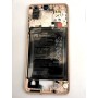 Huawei P20 (Emily) middle frame with battery pink 02351WKK