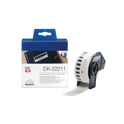 White 29mmX15.24m para Brother P-Touch QL1000,1050,1060,820