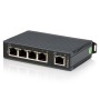 StarTech.com IES5102 switch de rede Não-gerido Fast Ethernet (10 100) Preto