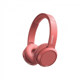 Auscultadores Bluetooth Philips TAH4205 com Microfone Vermelho
