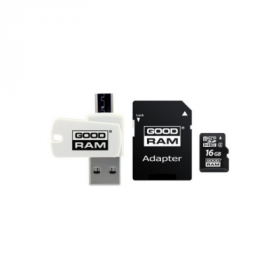 Micro Sdhc Goodram 16Gb Class10 Uhs + Adaptador + Pen Cardreader
