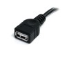 StarTech.com USBEXTAA6BK cabo USB 1,83 m USB A Preto