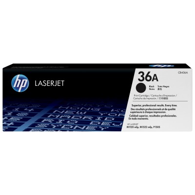 HP Toner LaserJet Original 36A Preto