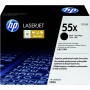 HP Toner LaserJet Original 55X Preto de elevado rendimento
