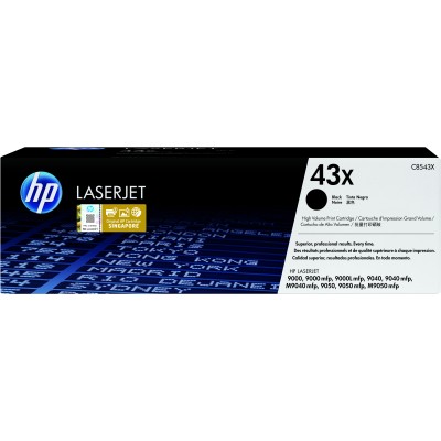 HP Toner LaserJet Original 43X Preto de elevado rendimento