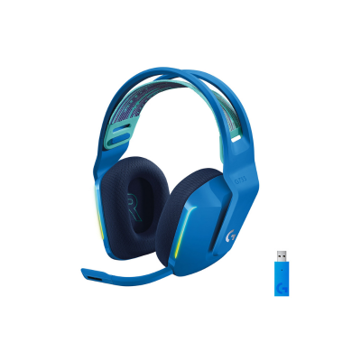 Auscultadores Gaming Sem Fios Logitech c/ Microfone G733 Azul