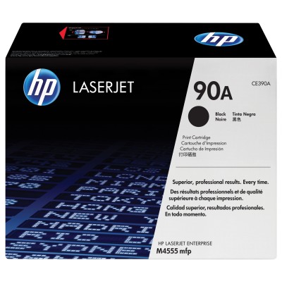 HP Toner LaserJet Original 90A Preto