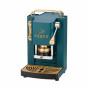 Máquina de café Mini Deluxe verde Britanico - dourado