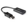 StarTech.com DP2HD4K60H adaptador de cabo de vídeo 0,122 m DisplayPort HDMI Type A (Standard) Preto