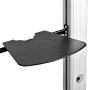 StarTech.com STNDMTVDUO suporte para TV 152,4 cm (60") Preto, Prateado