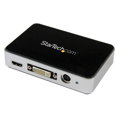 StarTech.com Dispositivo de captura de vídeo USB 3.0 - Gravador de vídeo HDMI   DVI   VGA   Composto de alta definição - 1080p