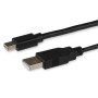 StarTech.com MDP2DVID2 adaptador de cabo de vídeo 0,358 m Mini DisplayPort + USB Type-A DVI-I Preto