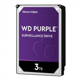 Disco Duro Western Digital WD Purple Surveillance 3TB  3.5"  SATA III  64MB
