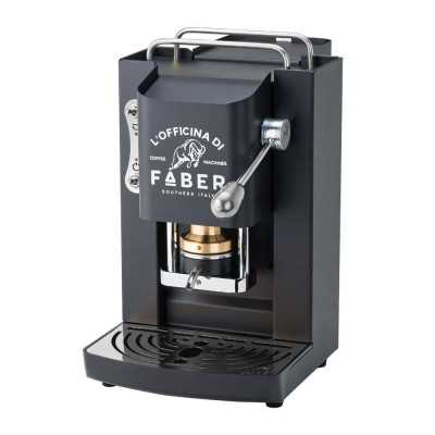 Máquina de café Pro Deluxe preto fosco - prateado