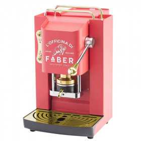 Máquina de café Pro Deluxe rosa coral - dourado