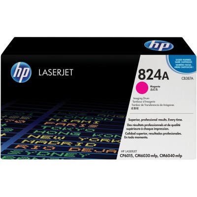 HP Tambor de produção de imagens LaserJet 824A Magenta
