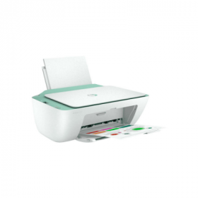 Multifunções Jacto Tinta HP Deskjet 2722e WiFi Fax Movel Branco e Verde