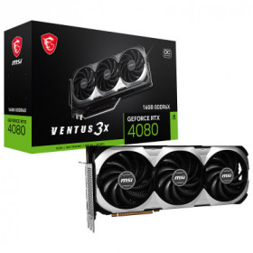 Placa GrÃ¡fica MSI RTX 4080 Ventus 3X OC 16GB GDDR6X
