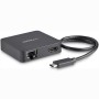 StarTech.com DKT30CHD base & duplicador de portas Com fios USB 3.2 Gen 1 (3.1 Gen 1) Type-C Preto