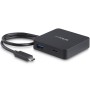 StarTech.com DKT30CHD base & duplicador de portas Com fios USB 3.2 Gen 1 (3.1 Gen 1) Type-C Preto