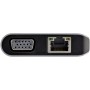 StarTech.com DKT30CHVAUSP base & duplicador de portas Com fios USB 3.2 Gen 1 (3.1 Gen 1) Type-C Preto, Cinzento