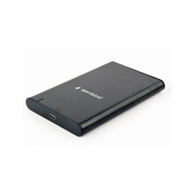Caixa Externa Hdd Gembird 2.5" Sata Para Type-C Preta