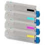 Yellow para Oki MC 860 DN,MC 860CDTN,MC 860CDXN.10K44059209