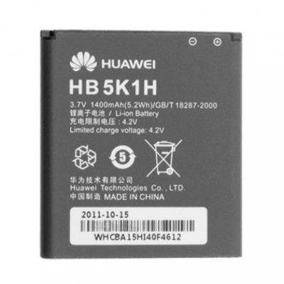 HB5K1H Huawei Bateria 1400mAh Li-Ion U8850 U8650 Sonic Y200