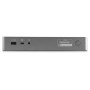 StarTech.com DK30C2DPEPUE base & duplicador de portas Com fios USB 3.2 Gen 1 (3.1 Gen 1) Type-C Preto, Cinzento